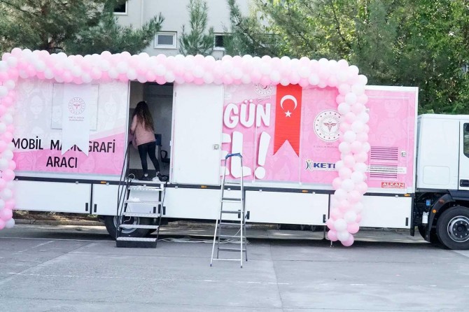 Siirt’te mobil kanser tarama aracı hizmete girdi