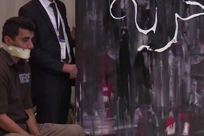 Beytül Makdis forumuna Filistinli ressam damga vurdu