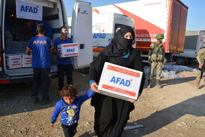AFAD, Suriye’de yardım faaliyetlerine devam ediyor