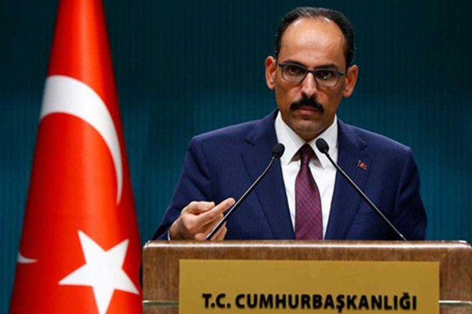 Cumhurbaşkanlığı Sözcüsü Kalın: ABD ziyareti gerçekleşmeyebilir