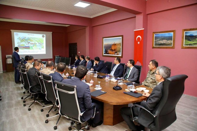 Bingöl'de İl Güvenlik ve Asayiş Koordinasyon toplantısı