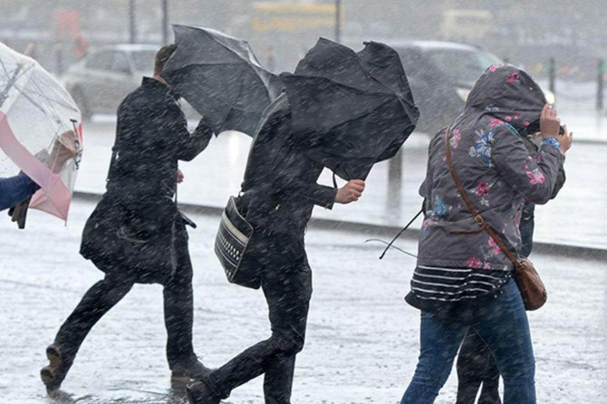 Kuvvetli yağış ve rüzgâr uyarısı