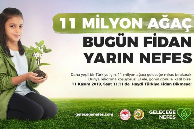 'Geleceğe Nefes' seferberliğine destek