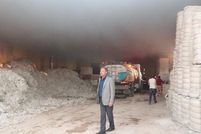 ​Şanlıurfa’da tekstil fabrikasında yangın