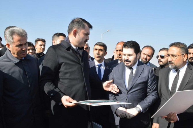 ​Çevre ve Şehircilik Bakanı Murat Kurum Ağrı'da