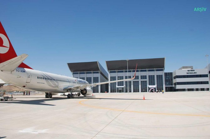 Batman Havalimanı'nda İHA düştü iddiası