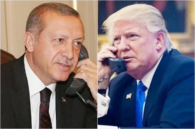 President Erdoğan holds a telephone conversation with US President Trump