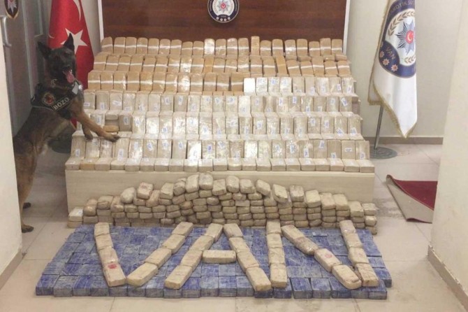 296 kîlo eroîn hat bidestxistin