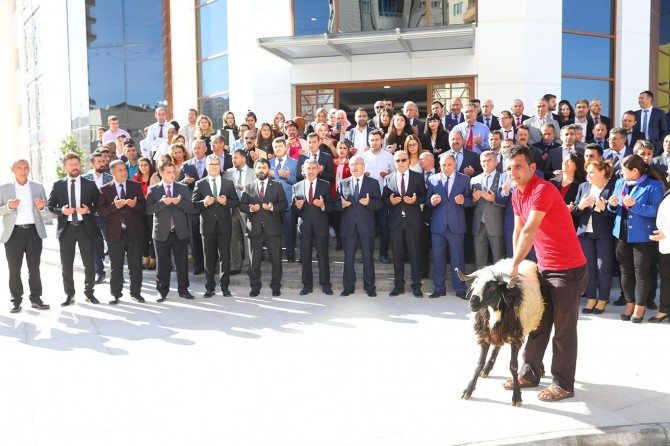 Mardin Milli Eğitim Müdürlüğü binası dualarla açıldı