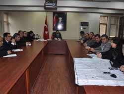 Tarsus'ta Yaşanan Selden Dolayı Kriz Merkezi Toplandı