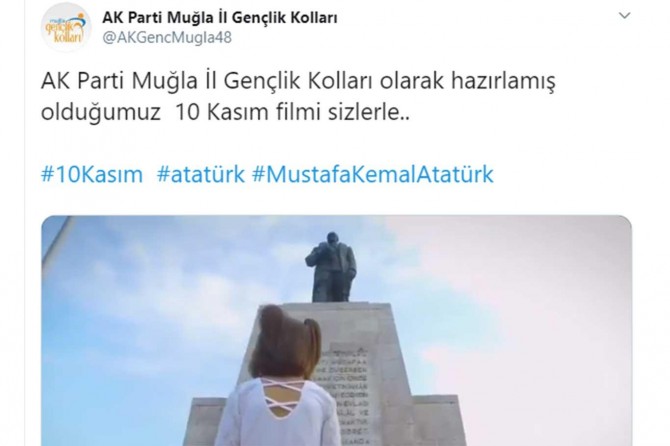 AK Parti gençlik kollarından tepki çeken 10 Kasım filmi