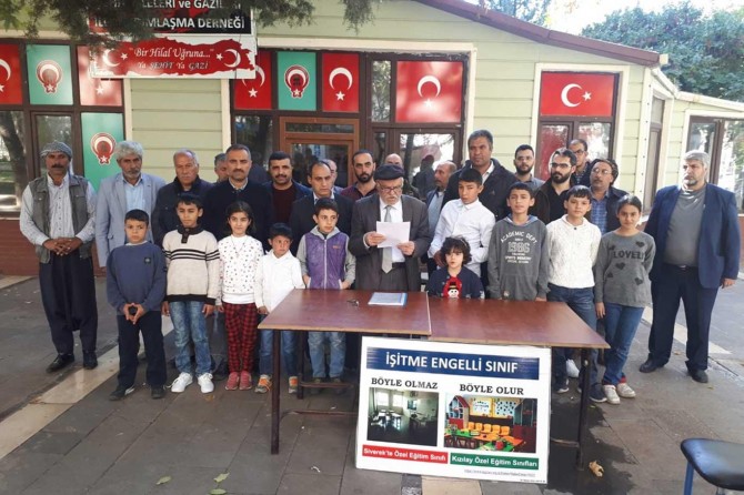 İşitme engelli çocuklarımızın hayatını karartılmıştır