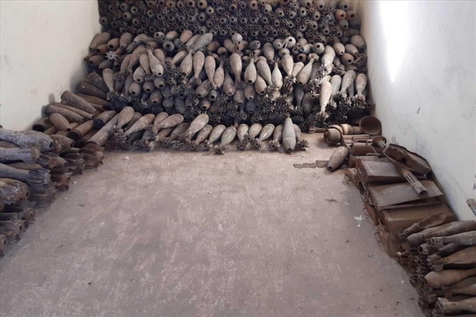 WPT: Tesîsa depokirinê û perwerdeya mayînan a aîdî PKK/YPGê hat îmhakirin