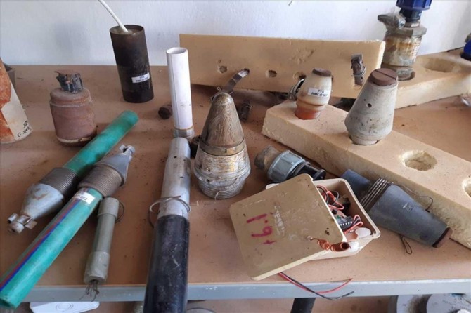 Mine Warfare Training and Storage Facility Found in Tel Abyad, Turkish Defense Ministry sa