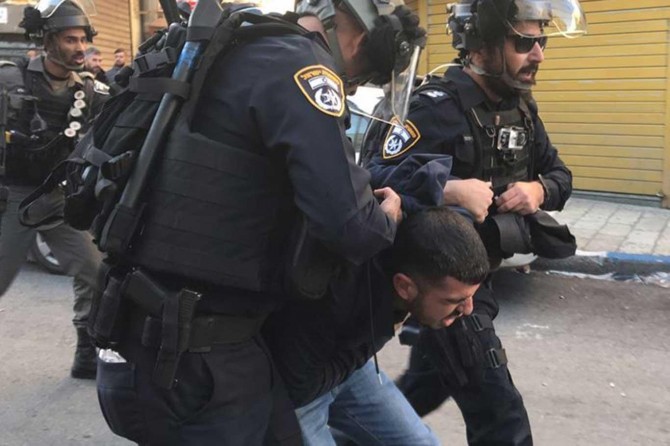 Siyonîstên terorîst di meha cotmehê de li Qudsê 190 kesan desteser kirin