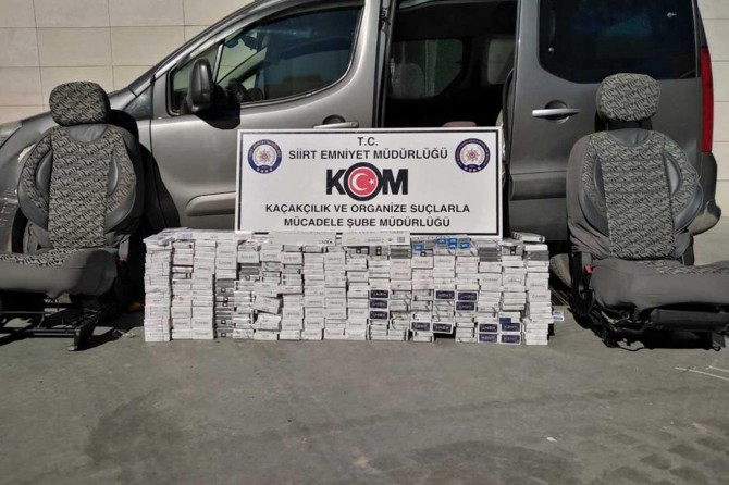 Hezar û 700 paket cixareyên qeçax hatin bidestxistin