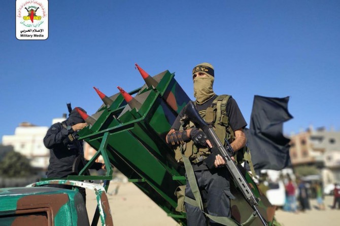 The Palestinian resistance targets zionists in response to deadly airstrike