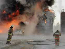 Rusya'da Korkutan Yangın