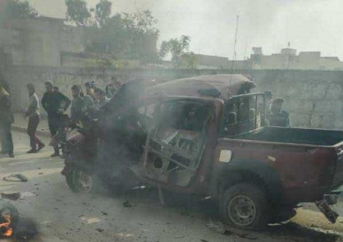 Car bomb kills two civilians in Azaz