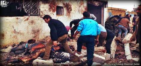 Ekmek kuyruğunda bekleyenler bombalandı