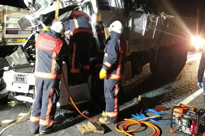Malatya'da trafik kazası: 1 yaralı
