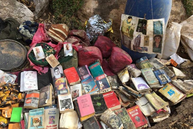 ​Siirt'te PKK'ye ait mühimmat ele geçirildi