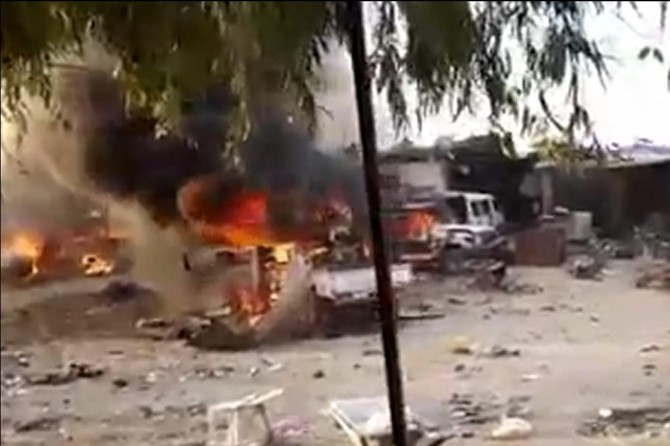 Rasulayn'daki saldırı sonrası dehşet anları amatör kameralara yansıdı