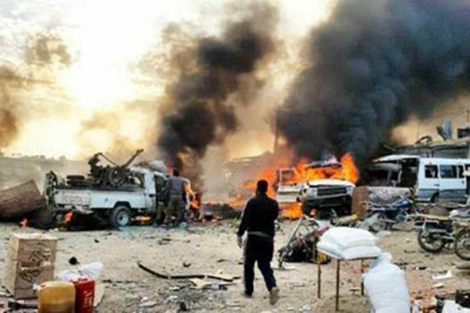 17 people killed in a car bomb attack in northern Syria