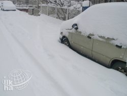 Kayseri'de Kar Yağışı