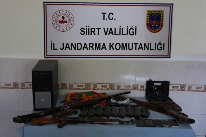 Siirt'te PKK'ye yardım ve yataklık yaptığı belirtilen 6 kişi gözaltına alındı