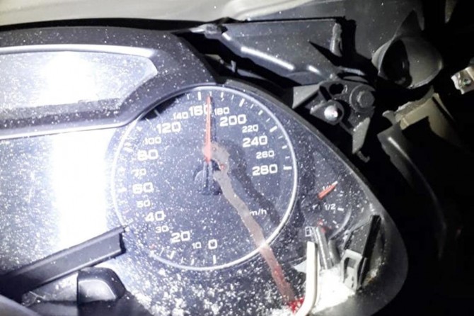 Mardin’deki kazada hız kadranı 170’de takılı kaldı