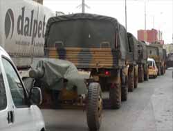 Irak Sınırına Askeri Sevkiyat Video