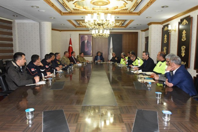 Kışın alınacak tedbirler ele alındı