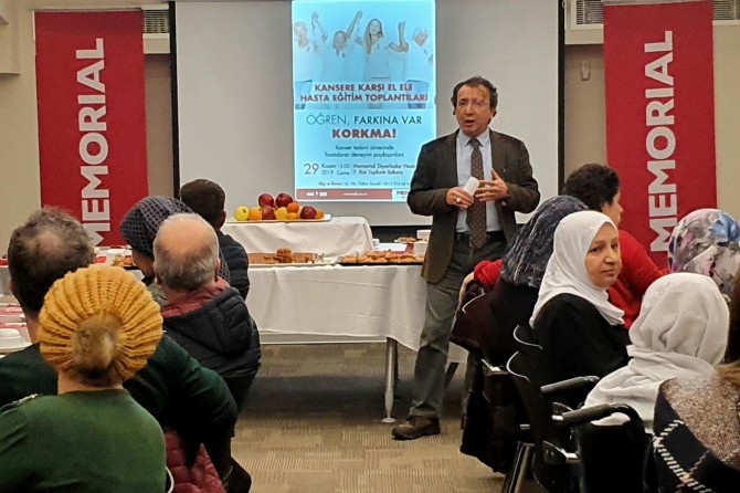 Diyarbakır'da hastalar ve sağlıkçılar kansere karşı birlik oldular