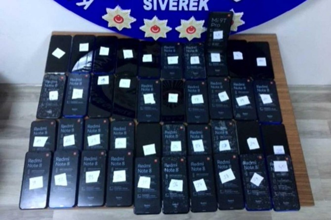 114 telefonên qeçax hatin bidestxistin