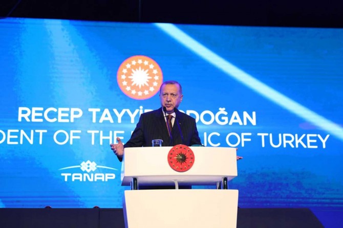 TANAP is the most concrete sign of our country's peaceful vision: Erdoğan