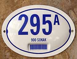 İzmir'de Barkodlu Sokak Levhası Dönemi