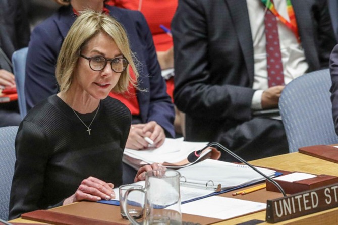 Amerîka serokatîya heyamê ya Konseya Ewlehîyê ya Neteweyên Yekbûyî dewr stand