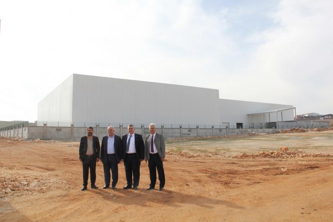 Antep Fıstığı Lisanslı Depoculuk Tesisi'nin inşaatında sona gelindi