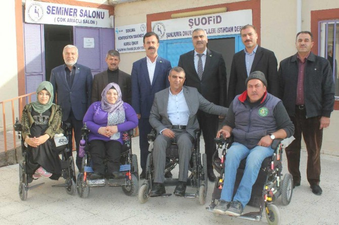 HÜDA PAR Şanlıurfa İl Başkanlığından ŞUOFİD’e ziyaret