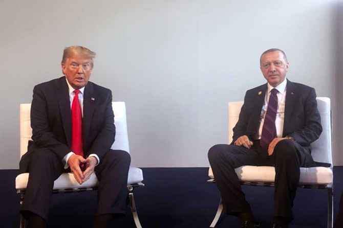 Erdogan û Trump hevdîtin kirin