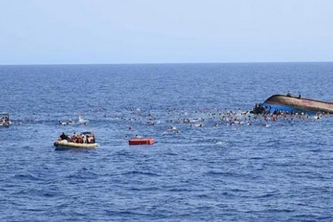 57 koçber di behrê de xeniqîn