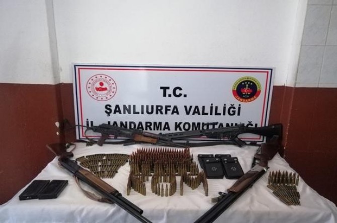 Şanlıurfa'da silah kaçakçılarına operasyon: 5 gözaltı