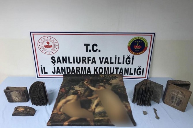 Şanlıurfa’da Roma dönemine at tarihi eserler ele geçirildi