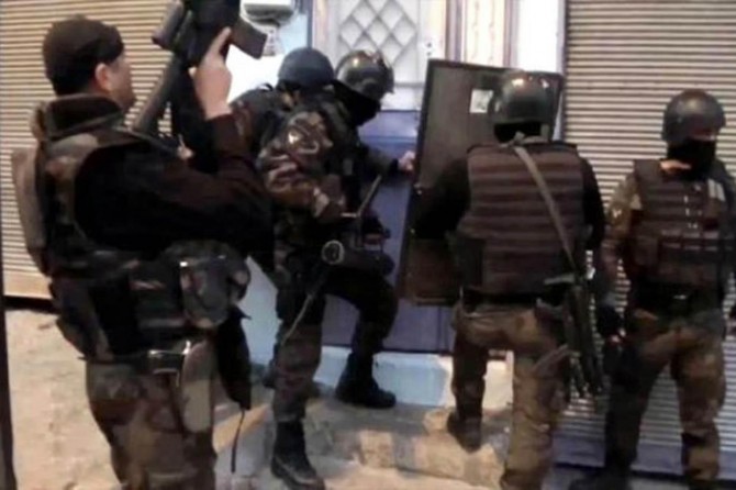 Gaziantep’te helikopter destekli uyuşturucu operasyonu