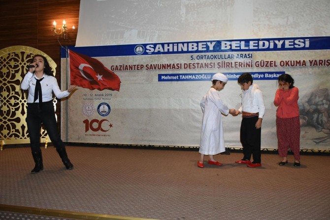 Antep destanını şiirlerle anlattılar