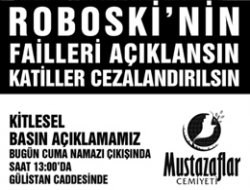 Roboski Basın Açıklamasına Davet