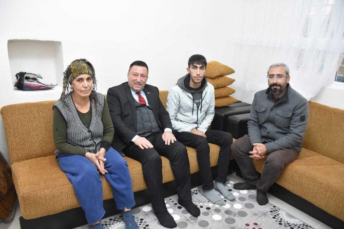 Mağdur ailenin yardımına Bağlar Belediyesi yetişti