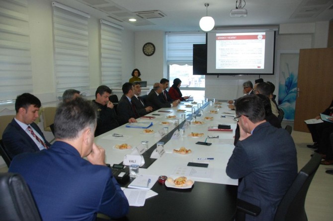 Kadına yönelik şiddetle mücadele koordinasyon toplantısı yapıldı