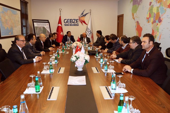 Batman Üniversitesi'nden Gebze Teknik Üniversitesi'ne iş birliği ziyareti